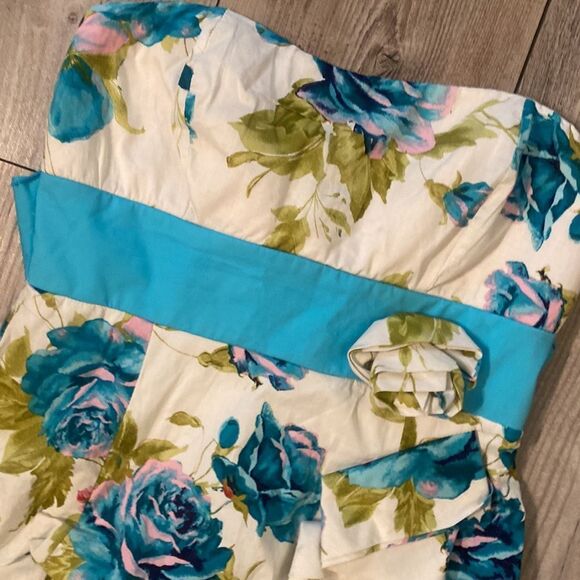 Ruby Rox Beautiful Strapless Dress Size 11 - Picture 2 of 10